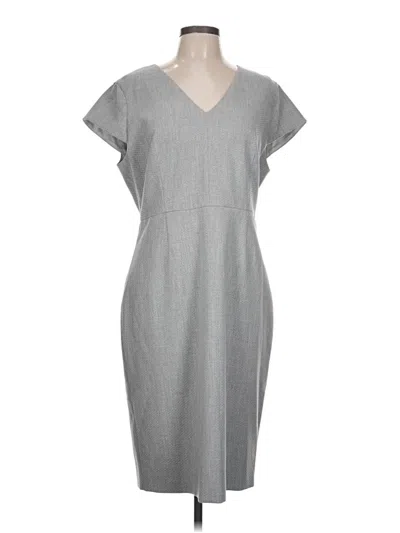 Pre-owned Ted Baker Casual Dress In Gray