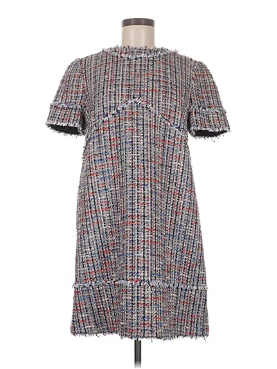 Pre-owned Ted Baker Casual Dress In Gray