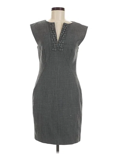 Pre-owned Ted Baker Casual Dress In Gray