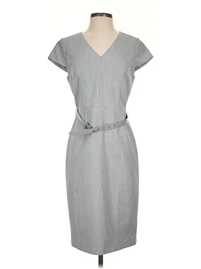 Pre-owned Ted Baker Casual Dress In Gray