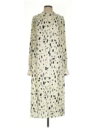 Pre-owned Ted Baker Casual Dress In Ivory