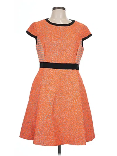 Ted Baker Casual Dress In Orange