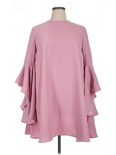 Pre-owned Ted Baker Casual Dress In Pink
