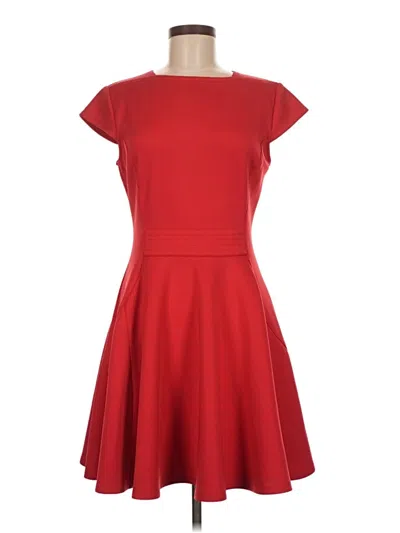 Pre-owned Ted Baker Casual Dress In Red
