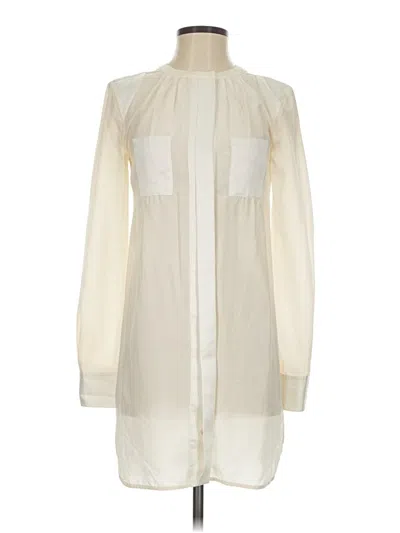 Pre-owned Ted Baker Casual Dress In White