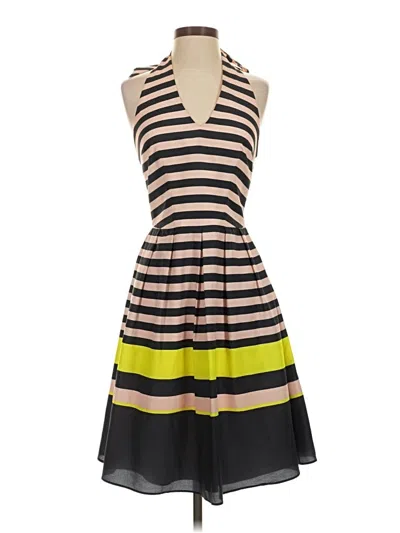 Pre-owned Ted Baker Casual Dress In Yellow