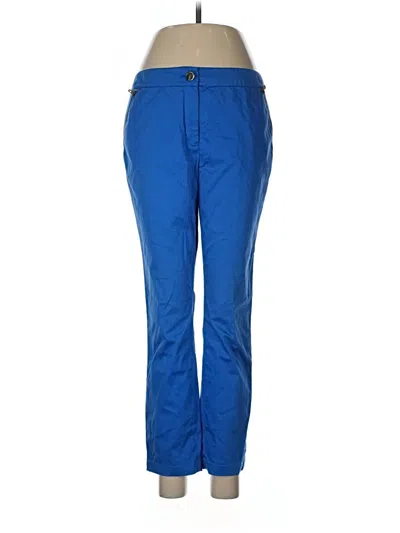 Pre-owned Ted Baker Casual Pants In Blue