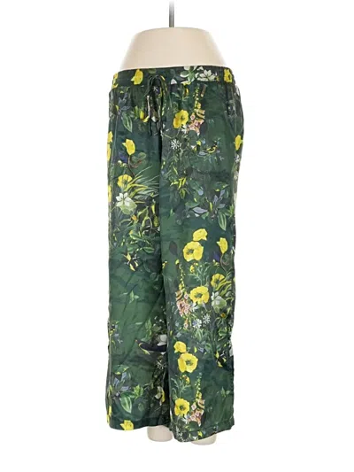Pre-owned Ted Baker Casual Pants In Green