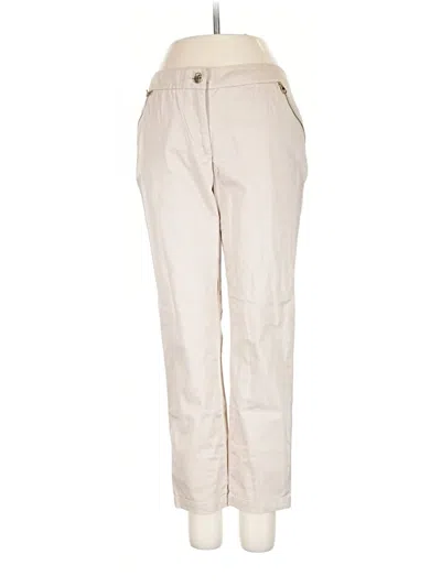 Pre-owned Ted Baker Casual Pants In Ivory