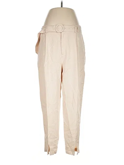 Pre-owned Ted Baker Casual Pants In Ivory