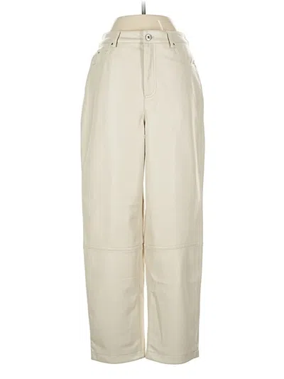 Pre-owned Ted Baker Casual Pants In White
