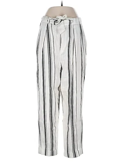 Pre-owned Ted Baker Casual Pants In White