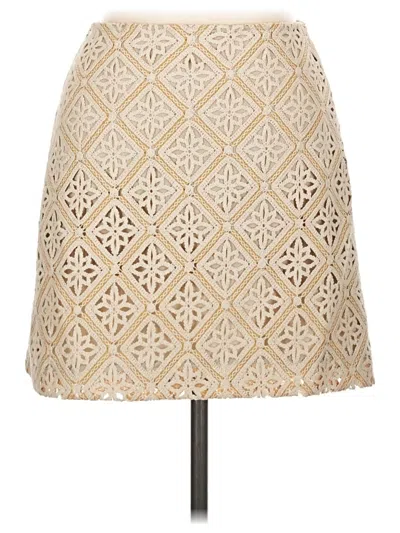 Pre-owned Ted Baker Casual Skirt In Gold