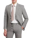Ted Baker Check Classic Wool Slim Fit Suit Jacket In Animal Print
