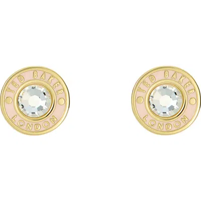 Ted Baker Cherelle Button Stud Earrings In Multi