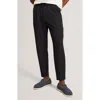 Ted Baker Cialdat Pleated Straight Leg Drawstring Pants In Black