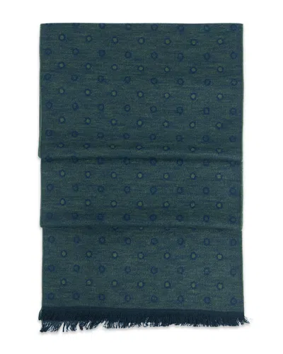 Ted Baker Circles Silk Scarf In Green