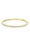Ted Baker Claudia Narrow Crystal Hinge Bracelet In Gold