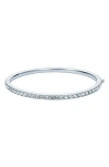 Ted Baker Claudia Narrow Crystal Hinge Bracelet In Silver