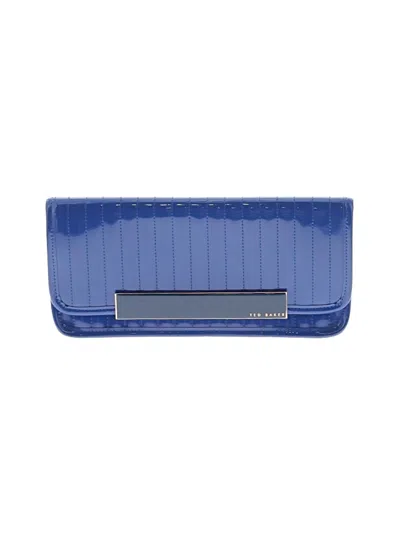 Pre-owned Ted Baker Clutch In Blue