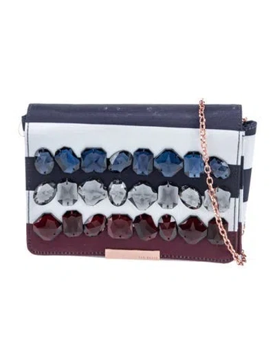 Pre-owned Ted Baker Clutch In Blue