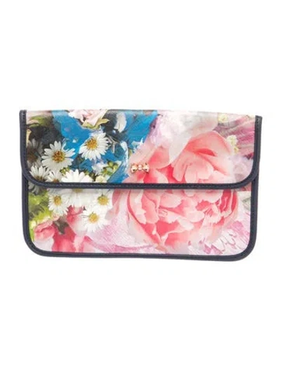 Pre-owned Ted Baker Clutch In Pink