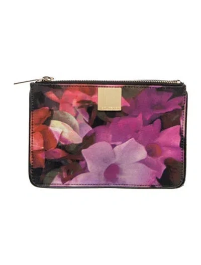 Pre-owned Ted Baker Clutch In Purple