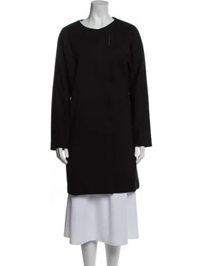 Pre-owned Ted Baker Coat In Black