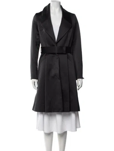 Pre-owned Ted Baker Coat In Black