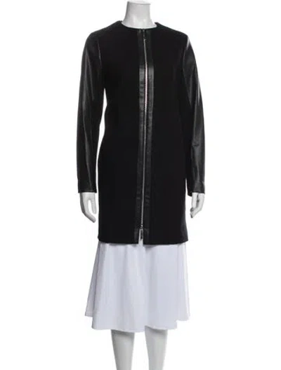 Pre-owned Ted Baker Coat In Black