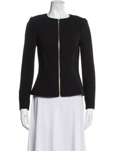 Pre-owned Ted Baker Coat In Black