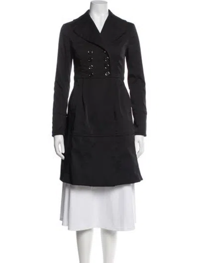 Pre-owned Ted Baker Coat In Black