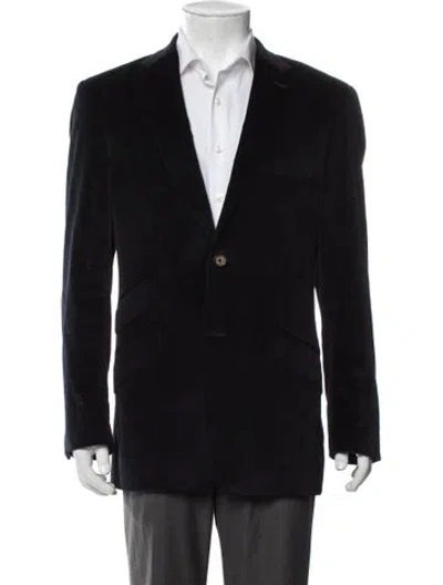 Pre-owned Ted Baker Coat In Blue