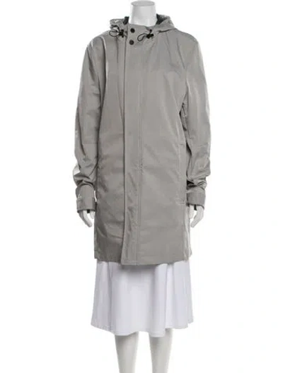 Pre-owned Ted Baker Coat In Grey