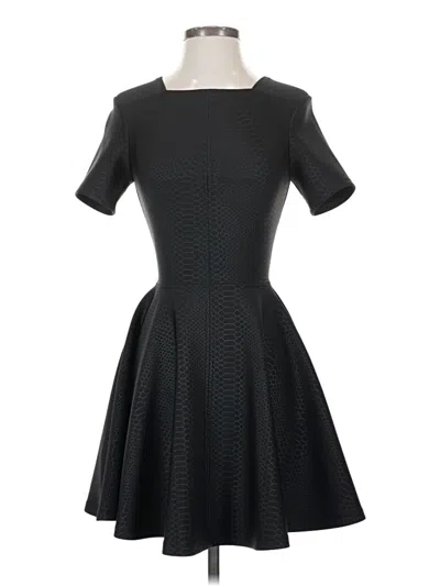 Pre-owned Ted Baker Cocktail Dress In Black
