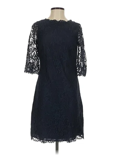 Pre-owned Ted Baker Cocktail Dress In Black