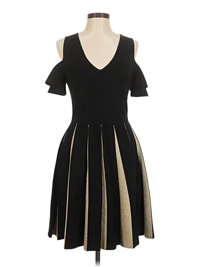 Pre-owned Ted Baker Cocktail Dress In Black