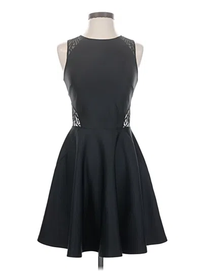 Pre-owned Ted Baker Cocktail Dress In Black