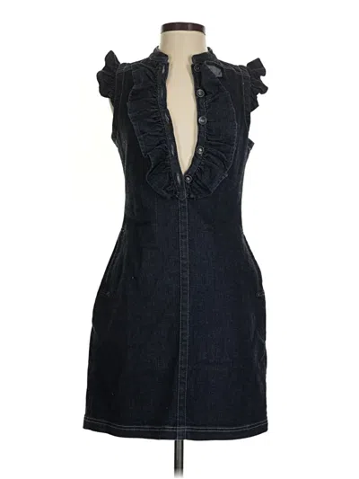 Pre-owned Ted Baker Cocktail Dress In Black