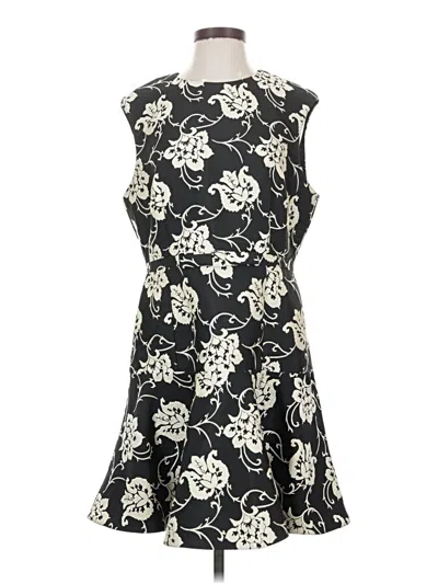 Pre-owned Ted Baker Cocktail Dress In Black