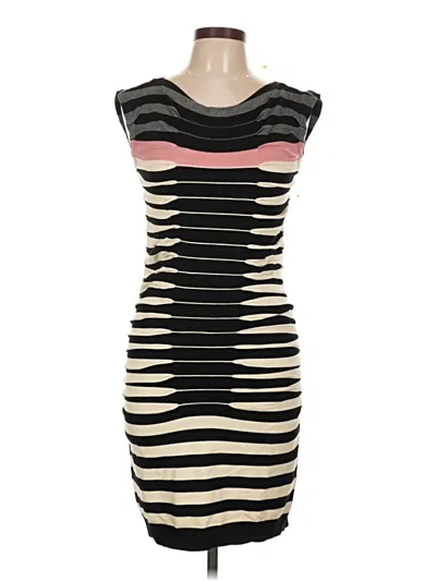 Pre-owned Ted Baker Cocktail Dress In Black