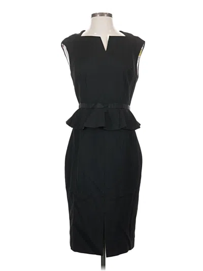 Pre-owned Ted Baker Cocktail Dress In Black