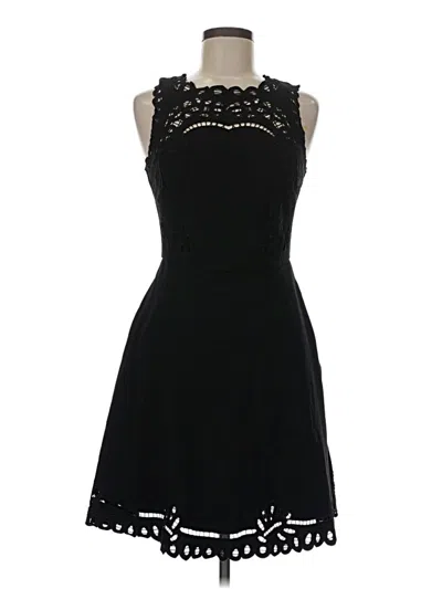 Pre-owned Ted Baker Cocktail Dress In Black