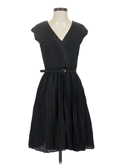 Pre-owned Ted Baker Cocktail Dress In Black