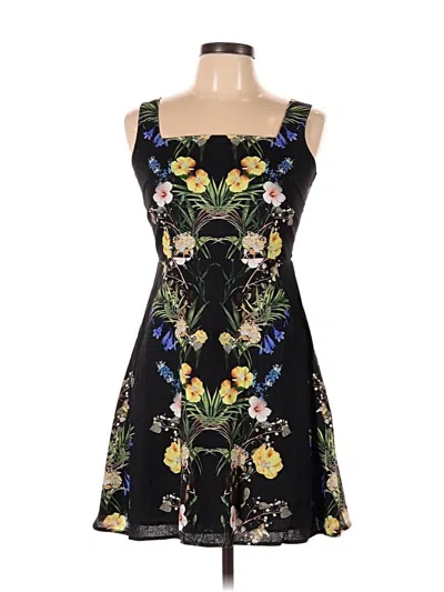 Pre-owned Ted Baker Cocktail Dress In Black