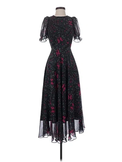 Pre-owned Ted Baker Cocktail Dress In Black