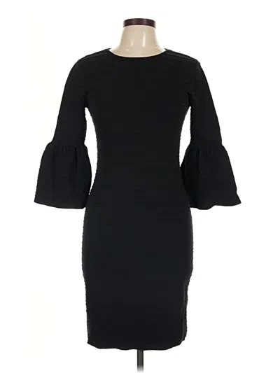 Pre-owned Ted Baker Cocktail Dress In Black
