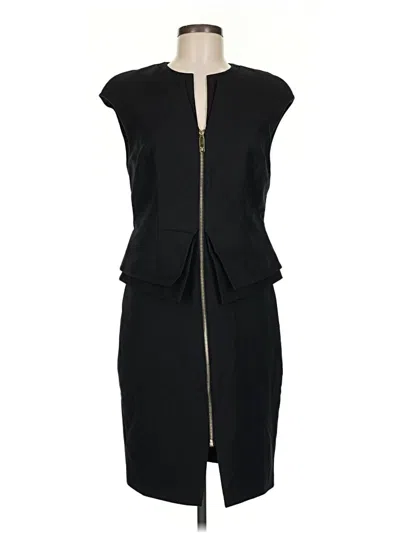 Pre-owned Ted Baker Cocktail Dress In Black