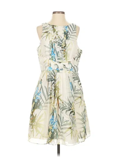 Pre-owned Ted Baker Cocktail Dress In Blue