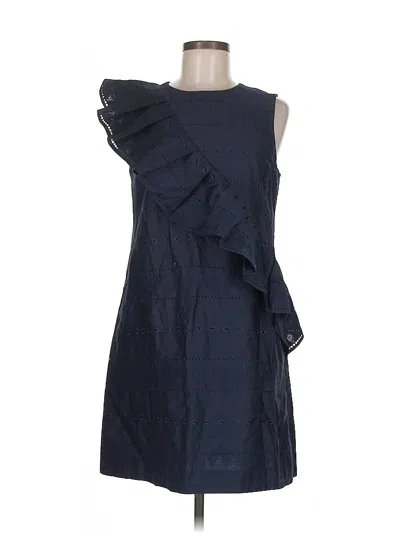Pre-owned Ted Baker Cocktail Dress In Blue